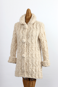 ふわふわコートロング