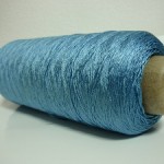 シルク100％糸　ブルー