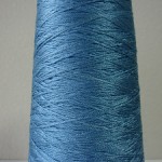 シルク100％糸　ブルー